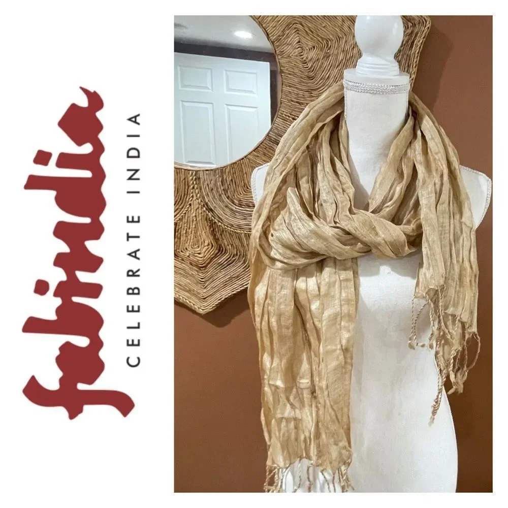 FABINDIA 100% Silk Scarf